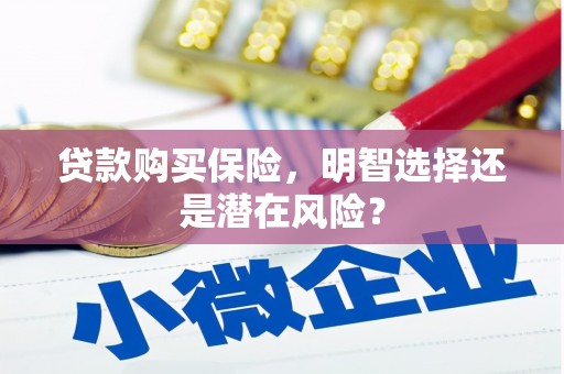 濠江贷款购买保险，明智选择还是潜在风险？