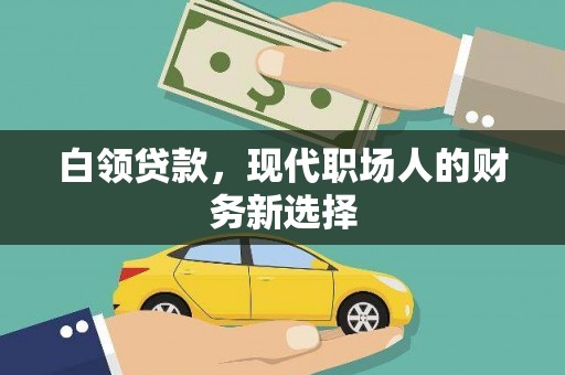 濠江白领贷款，现代职场人的财务新选择