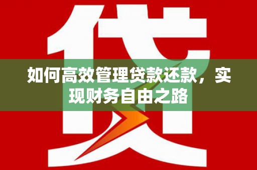 濠江如何高效管理贷款还款，实现财务自由之路