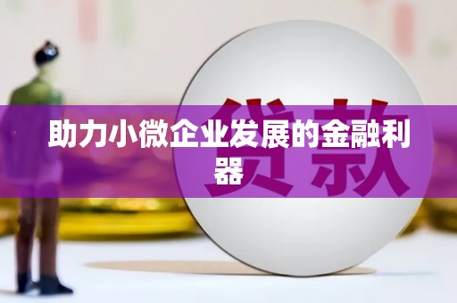 濠江助力小微企业发展的金融利器