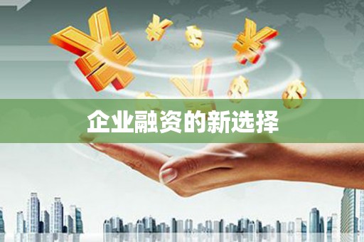 濠江企业融资的新选择