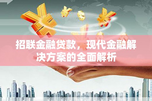 濠江招联金融贷款，现代金融解决方案的全面解析