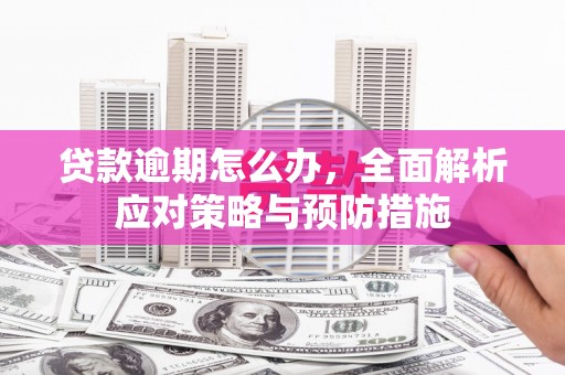 濠江贷款逾期怎么办，全面解析应对策略与预防措施