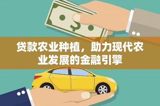 濠江贷款农业种植，助力现代农业发展的金融引擎