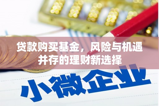 濠江贷款购买基金，风险与机遇并存的理财新选择