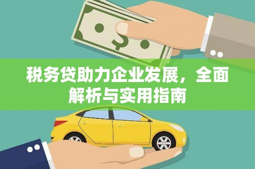 濠江税务贷助力企业发展，全面解析与实用指南