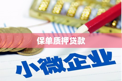 濠江保单质押贷款