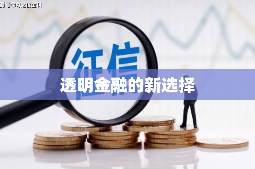 濠江透明金融的新选择