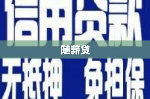 濠江随薪贷