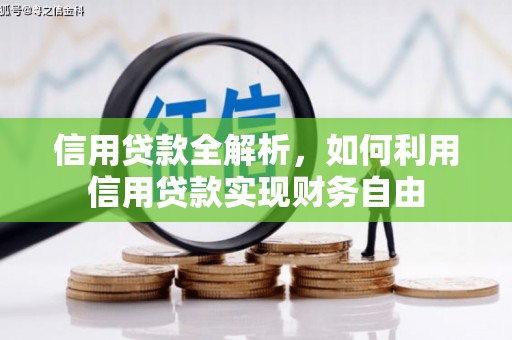 濠江信用贷款全解析，如何利用信用贷款实现财务自由